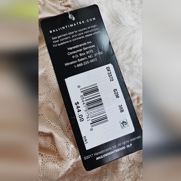 Bali Wire-Free Bra Double Support M-Frame Cushion Flex Fit 36B | style 3372 - Picture 9 of 9